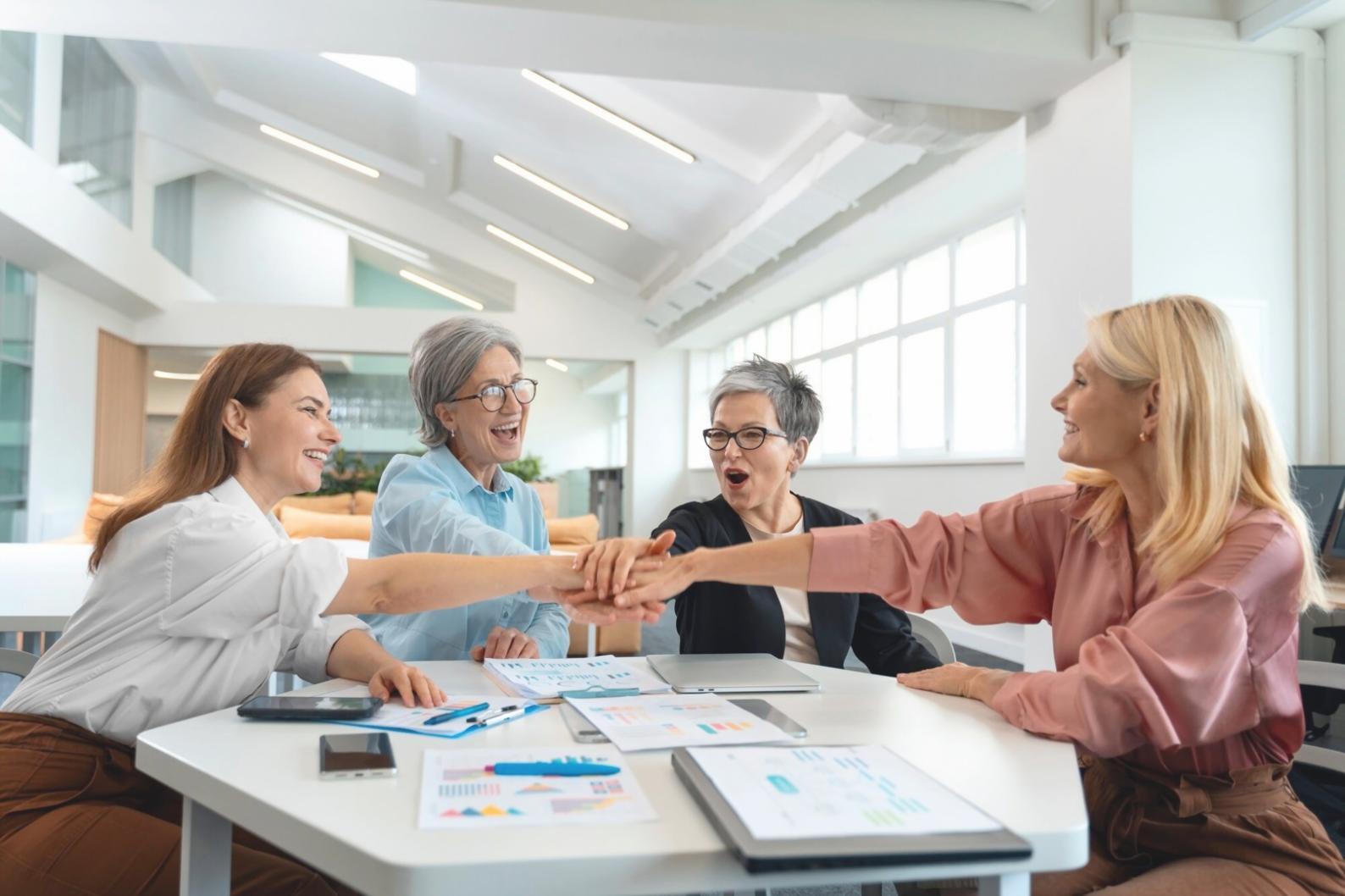 Professional business consultation meeting with strategic planning materials